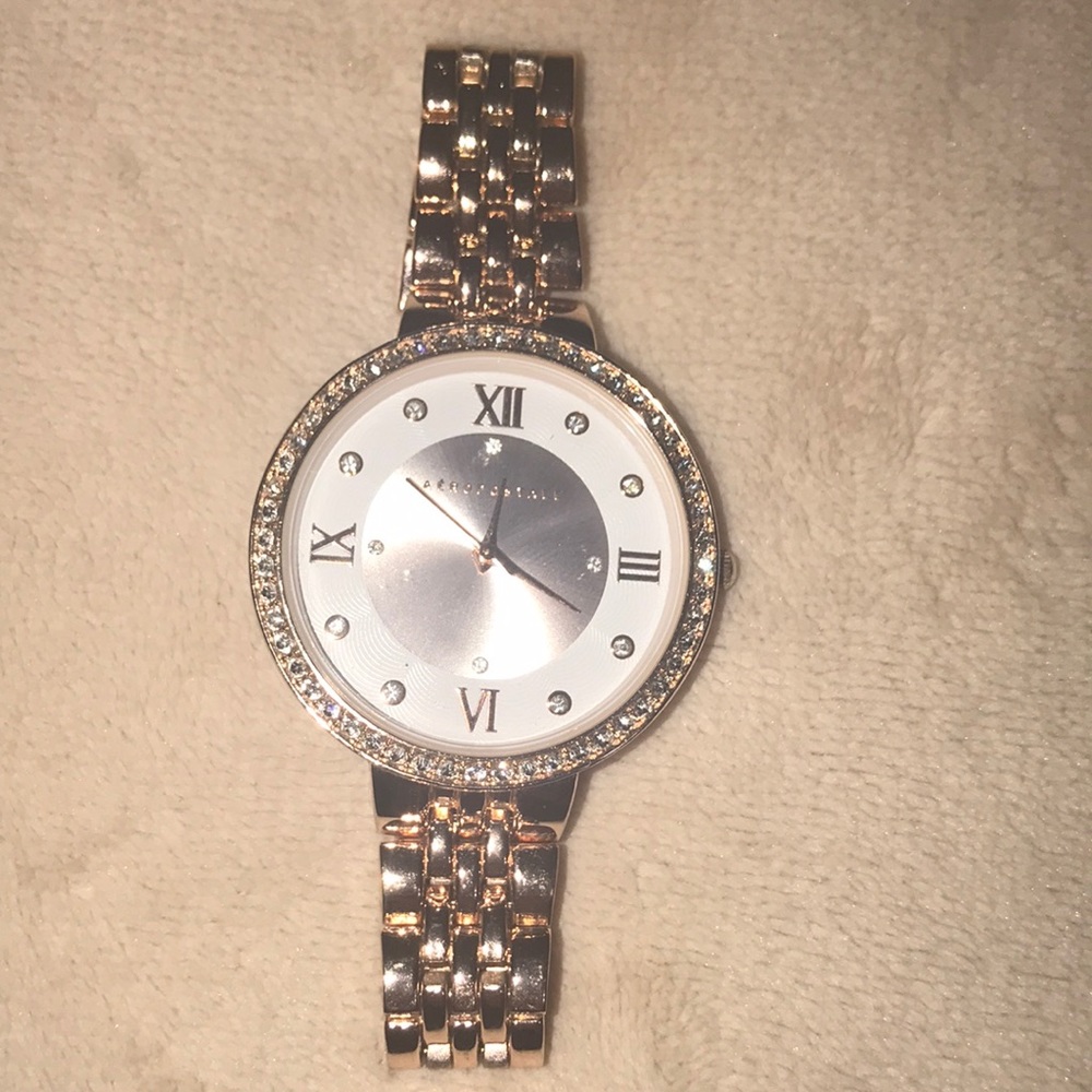 Aeropostale gold watch